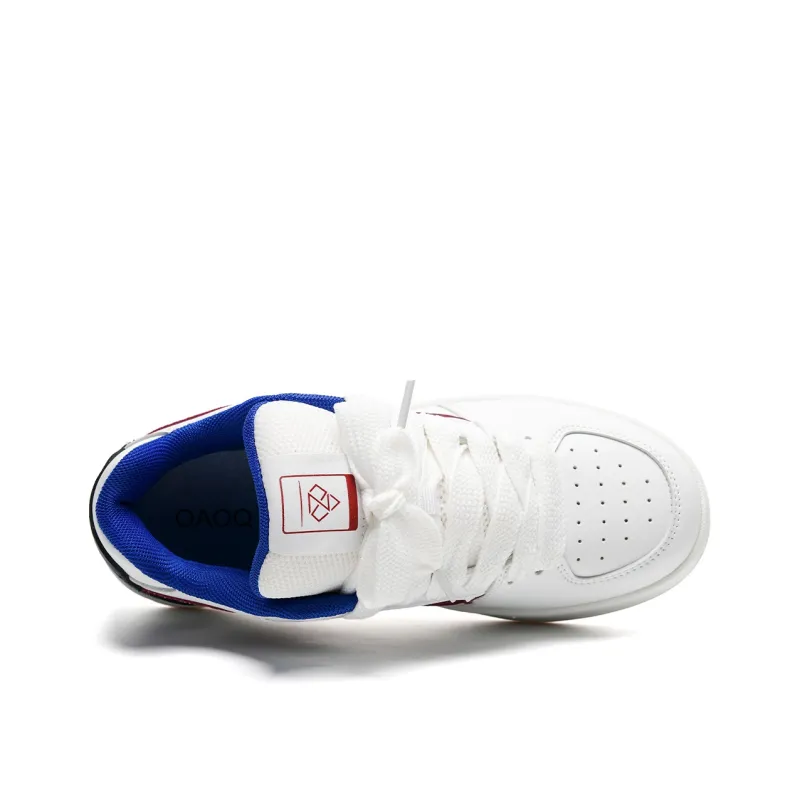 OAOQ Wear-resistant And Lightweight Low-Top Skateboard Shoes Unisex Box-5