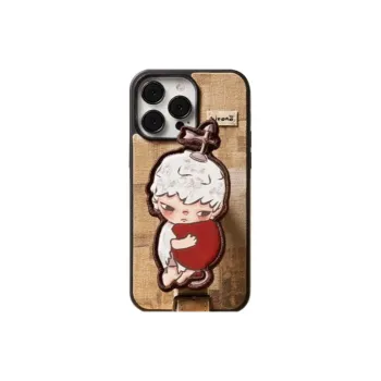 POP MART TPU/PC/Canvas/PU Material HIRONO Mute Drama Collection Phone Case Compatible With IPhone 14 Pro Max