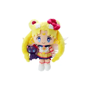 Sanrio Sailor Moon, Usagi Tsukino, Luna Doll Dolls Plush Doll 29cm Height