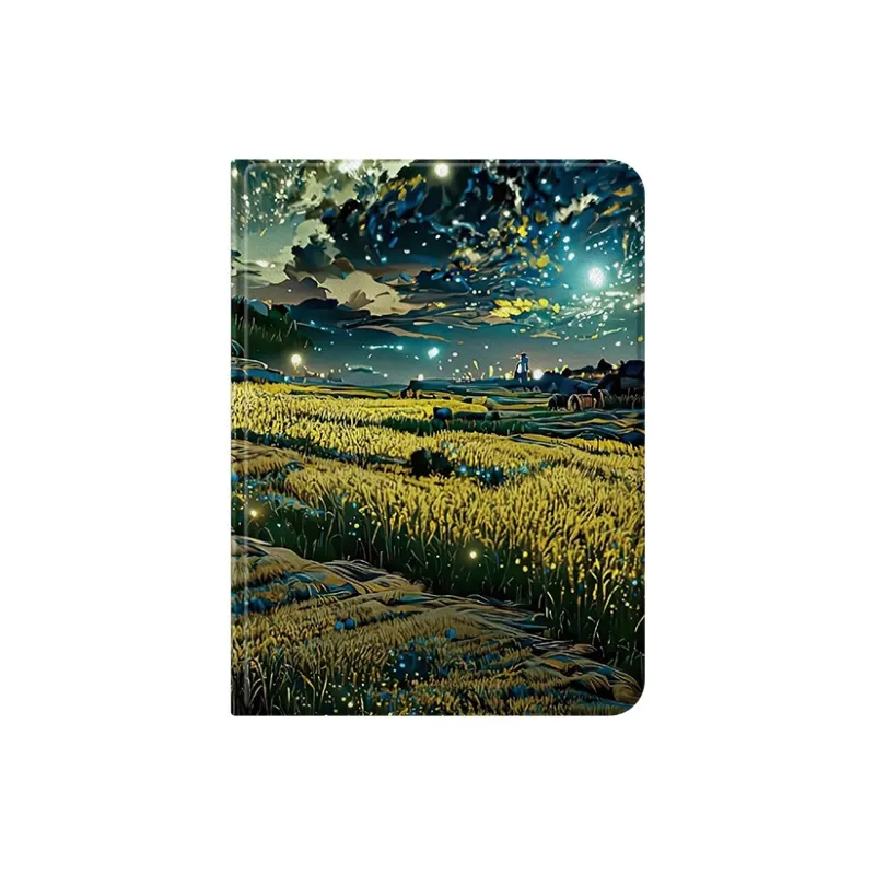 MSMF Artistic Van Gogh, With Pen Slot Compatibility With IPad Collection Protective Covers-5