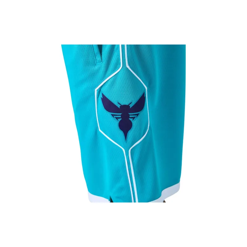 Jordan Hornets Team ICON Edition 2020 NBA Basketball Shorts Men's Blue Green-3