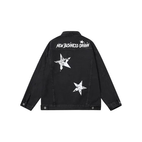 New Business Origin Denim Jackets Unisex