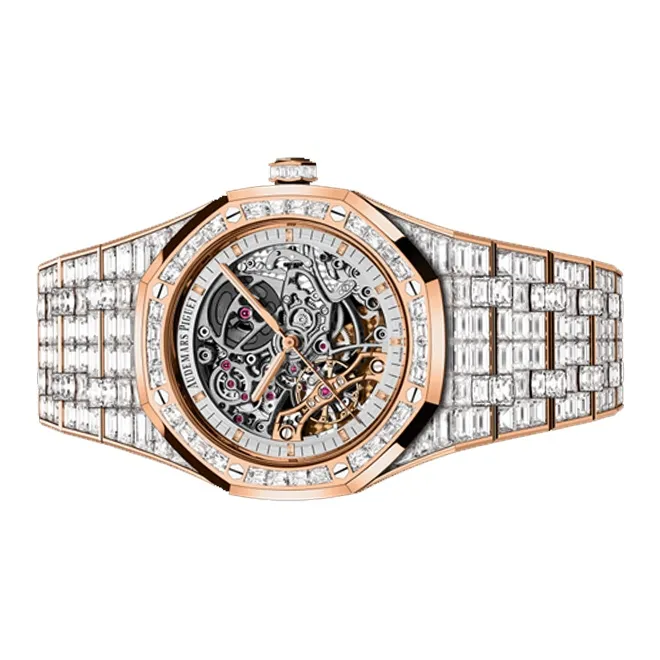 AUDEMARS PIGUET Royal Oak Series Men's Watches Watch Automatic Mechanical Movement 41mm Cut-Out Dial-1