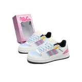 Pink Blue White