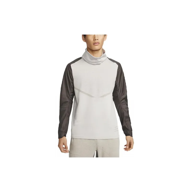Nike THERMA FIT ADV T Shirts Men Cave Stone-1