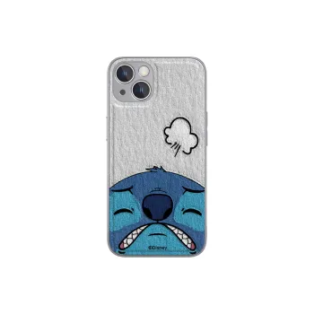 Disney Leather Material Stitch Big Head Couple's Phone Cases For Iphone11/12/13/14/PLUS/PRO/PRO MAX