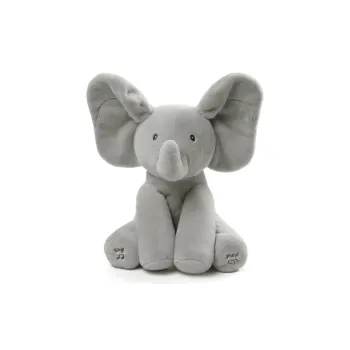 GUND Blush Collection Hide And Seek Singing Elephant Baby Elephant Kids Sound Activated Dolls Plush Doll 30CM High