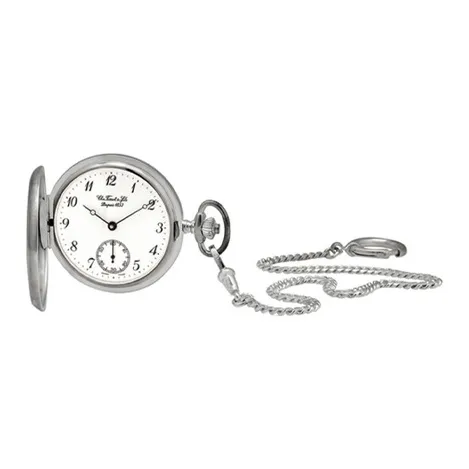TISSOT Mechanical Movement-Manual Mechanical Movement Pocket Watches Men's Watches Silver T83.1.406.12-3