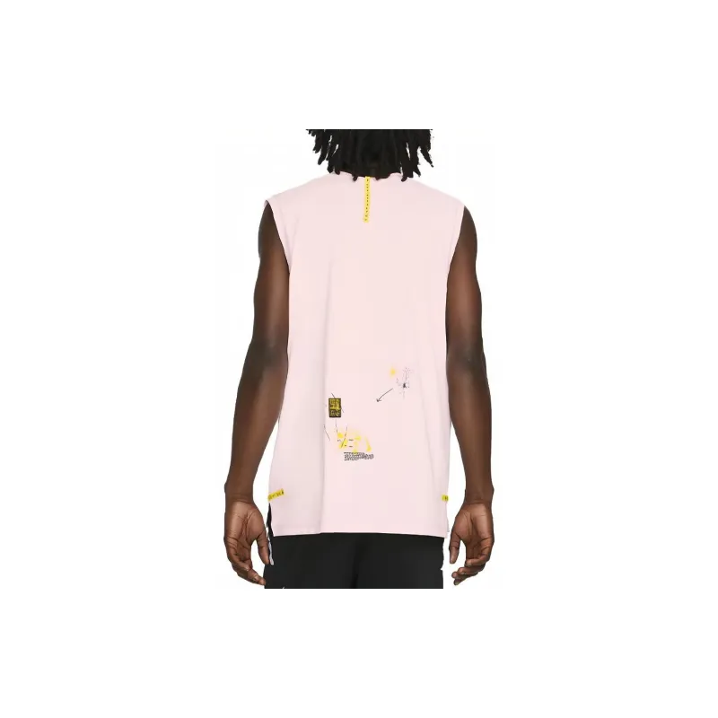 Nike Tank Tops Men Pink-1