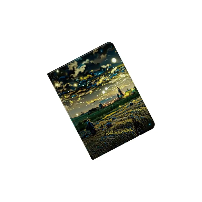 MSMF Artistic Van Gogh, With Pen Slot Compatibility With IPad Collection Protective Covers-4