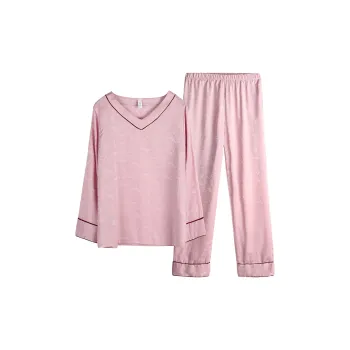 Xuan Liang Pajama Set Women's Misty Silk Pink