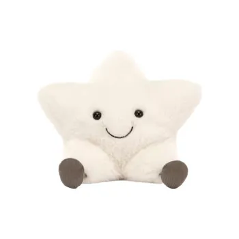 JELLYCAT Amuseables Cream Star Plush Toy