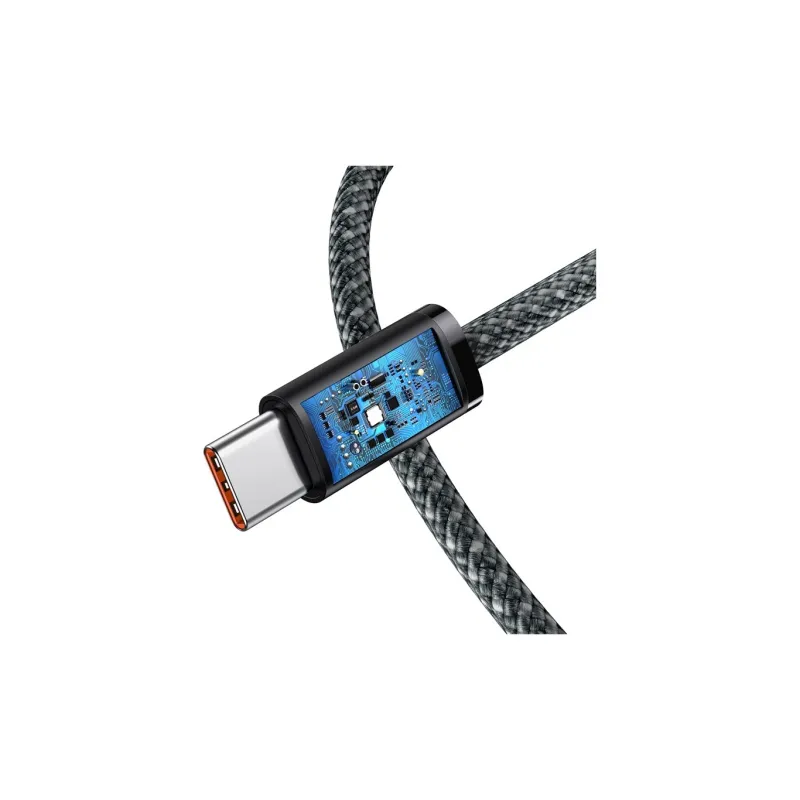 Baseus Dynamic Fast Charging Cable 1/2 M One Drag One Type c To Type c 100W Cables-3