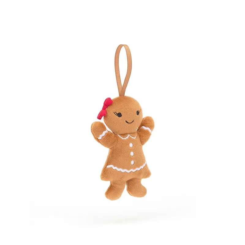JELLYCAT Festive Folly Gingerbread Ruby Plush Toy-0