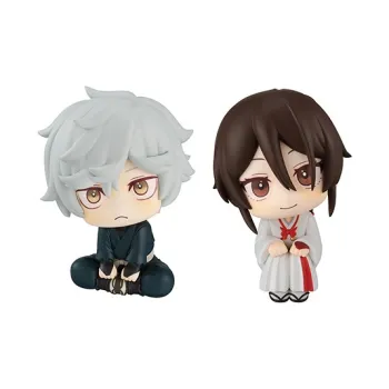 MegaHouse Look Up Hell's Paradise Warabi Maru Yamada Shigenma Saechi Chibi Figures 11cm