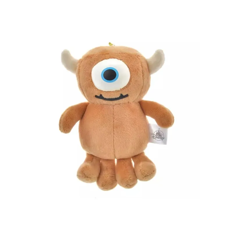 Disney Pixar Monsters University Joyful Campus Collection Wheat Key Dolls Plush Pendant 14cm Height-0