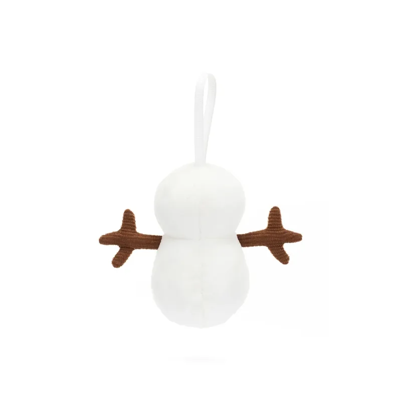 JELLYCAT Fun Items Collection Foolish Snowman Dolls Plush Pendant 10cm Height-3