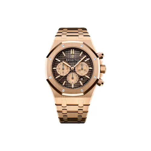 AUDEMARS PIGUET Royal Oak Series Automatic Mechanical Movement Unisex Watch 41mm Coffee Watch Dial