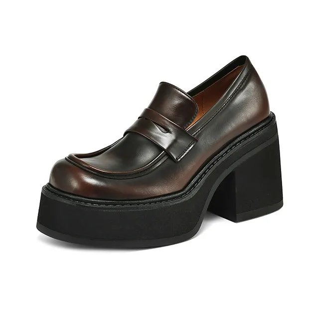 RAPHAEL SONA Loafers Women's Brown/Black-4