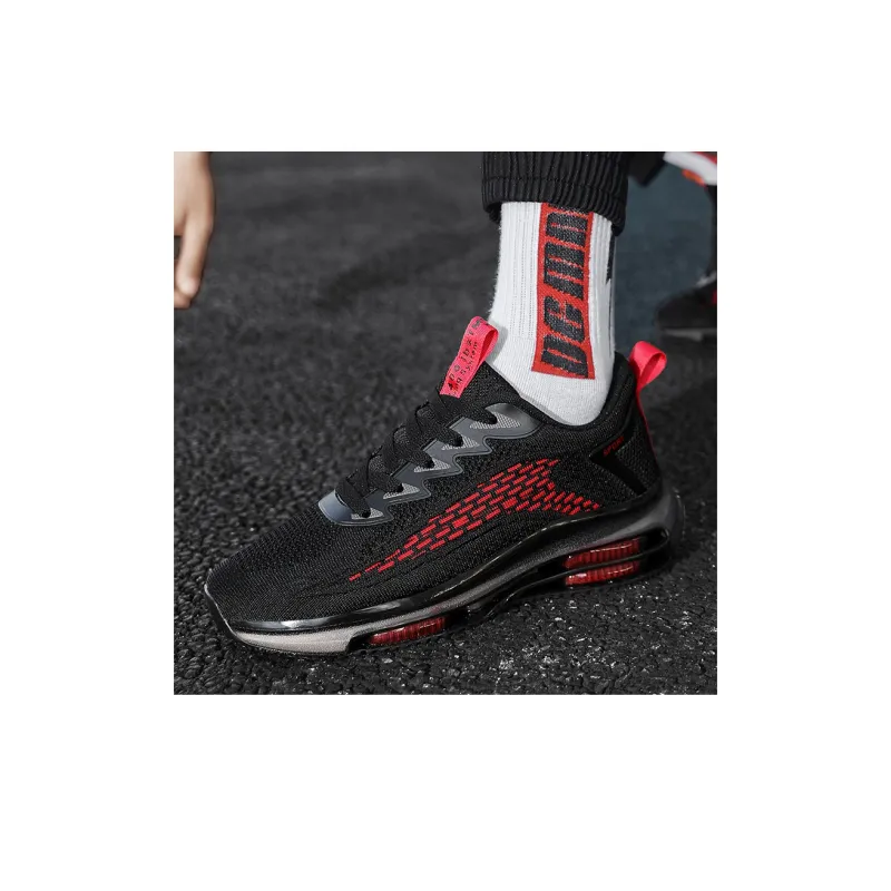 Bull Charm Abrasion-Resistant Low-Top Running Shoes Men's-17