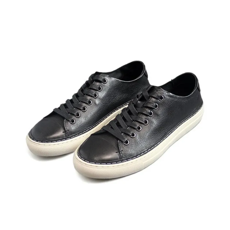 Devanro Abrasion Resistant, Breathable, Waterproof, Slip Resistant Low Top Skateboard Shoes Men-1