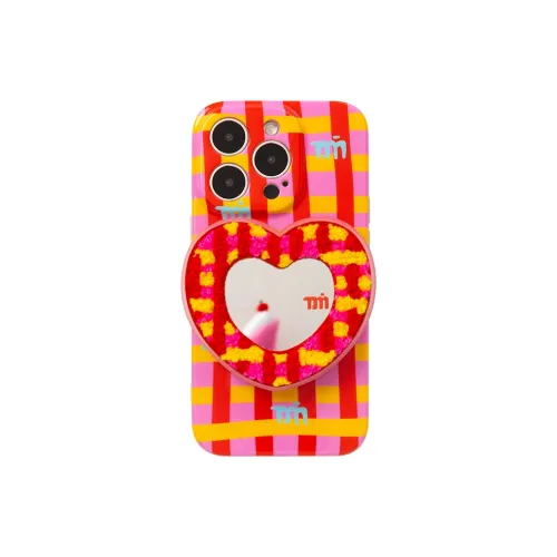 US8ACC Silicone Material Bow Pendant Phone Cases IPhone13/14/15/Pro/Ma Cute Style