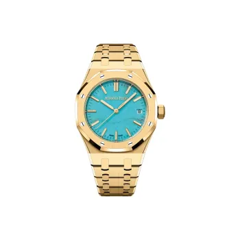 AUDEMARS PIGUET ROYAL OAK Collection Automatic Mechanical Movement Women's Watch Watch 37mm Green Dial