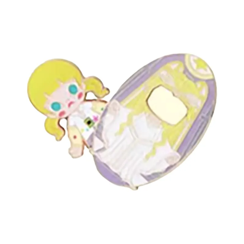 POP MART Molly X Warner Anniversary Collection Badge Blind Box Products Single Mystery Box/Full Box 12 Pcs-12