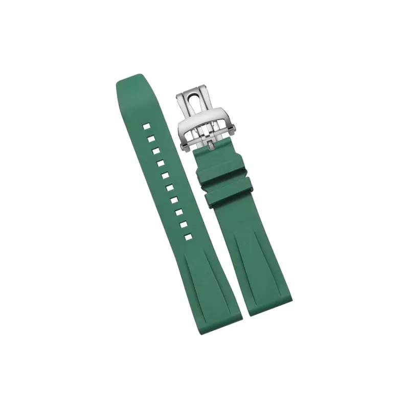 SHIRUI Accessories Watch Bands 22/23mm Men's Watches Fluoroelastomer BaoPao 499-6