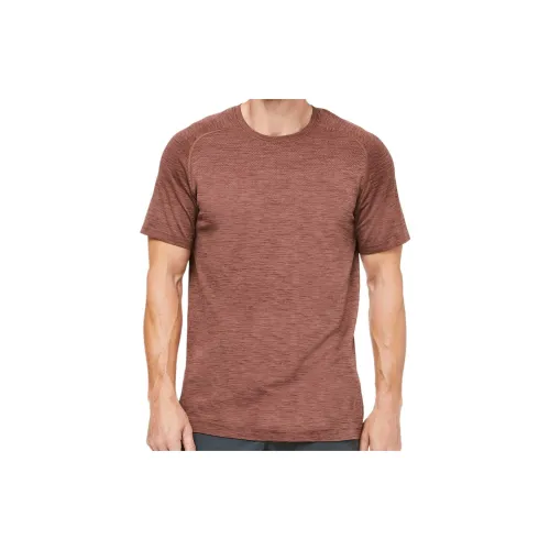 Lululemon Metal Vent Tech T-Shirts Men Red