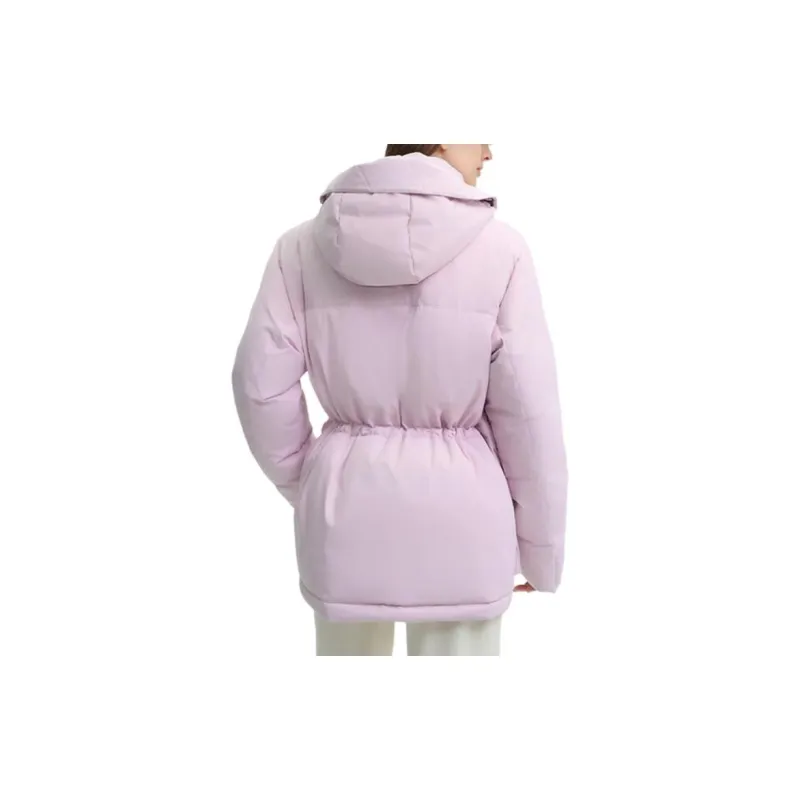 FILA ORIGINALE Down Jacket Unisex Dark Plum Pink-2