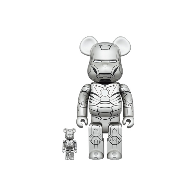 BE@RBRICK X Marvel The Infinity Saga Iron Man Mark Ii - POIZON