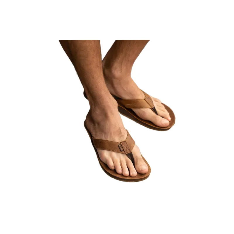 REEF Odor-Resistant Flip Flops Men Brown-7