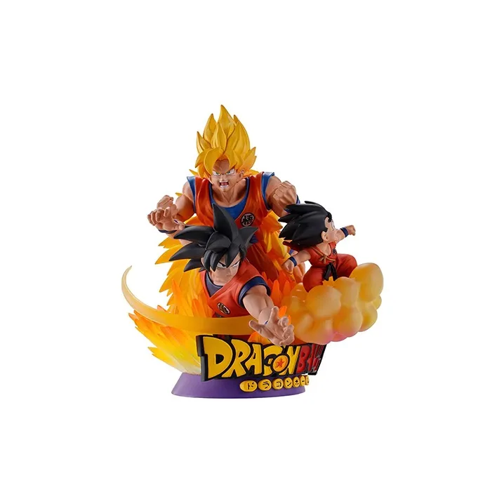 MegaHouse MH Dragon Ball DRACAP 01 Sun Wukong Scale Figures 13cm-4