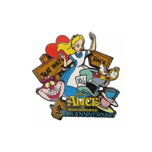 Disney Alice's Adventures In Wonderland Badges