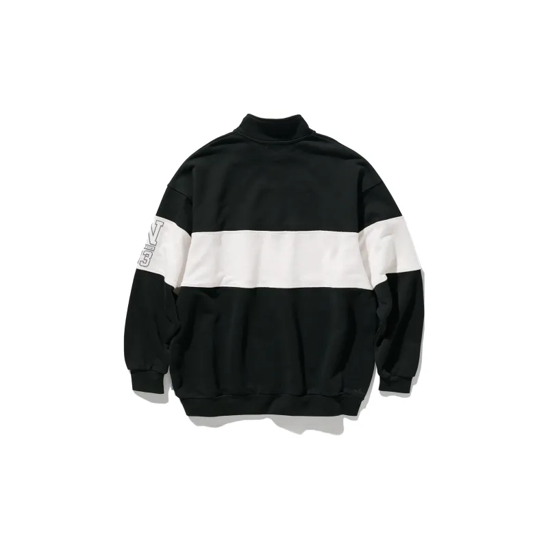 Nautica White Sail Semi Open Front Long Sleeve Sweatshirt Unisex-5