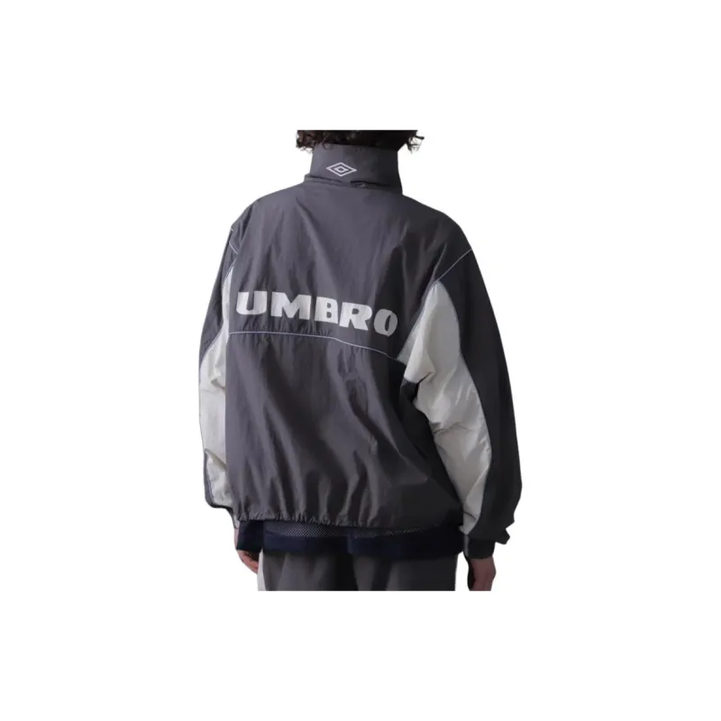 Umbro x ROSE BUD Jackets Coats Women's Gray White-1