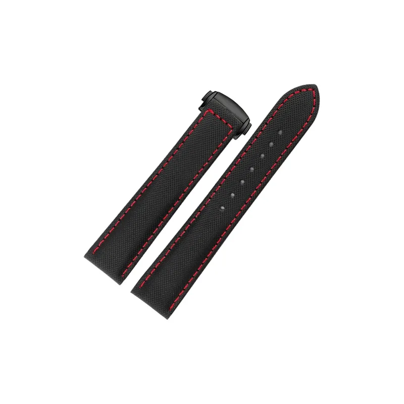 Craftsman Omega Speedmaster Dark Side Of The Moon/MIDO Tissot Compatibility Watch Band Nylon Material-15