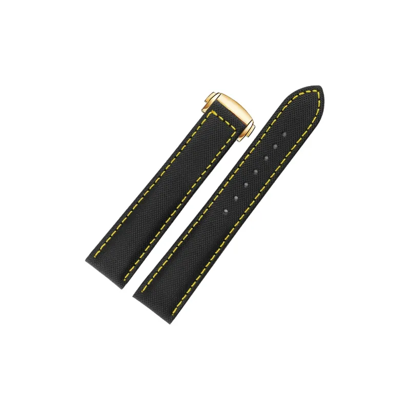 Craftsman Omega Speedmaster Dark Side Of The Moon/MIDO Tissot Compatibility Watch Band Nylon Material-21