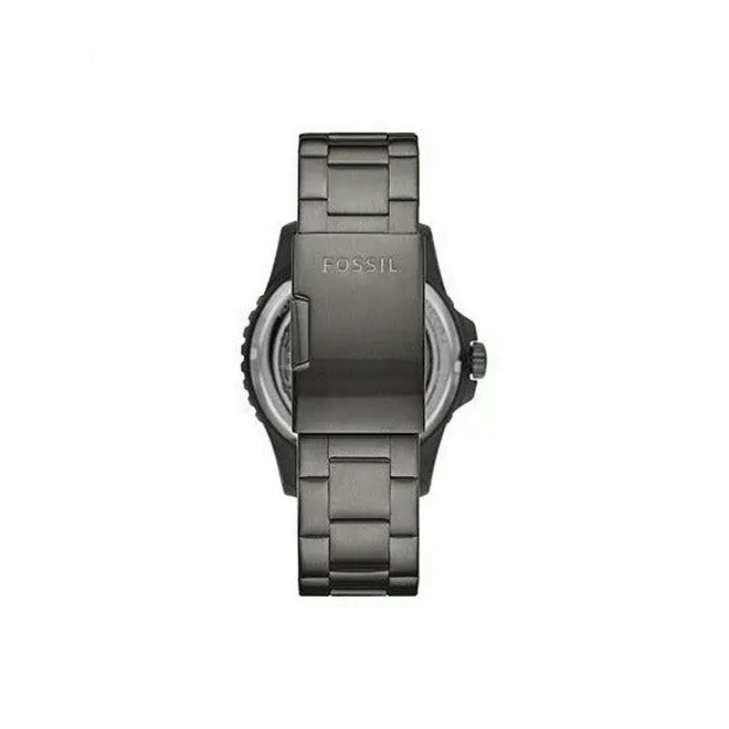 FOSSIL Wrist Watch Automatic Mechanical Movement Stainless Steel Strap 42mm Silver Dial Men's Watches-3