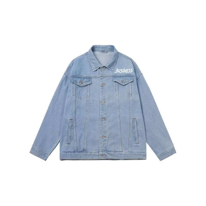New Business Origin Denim Jacket Unisex-3