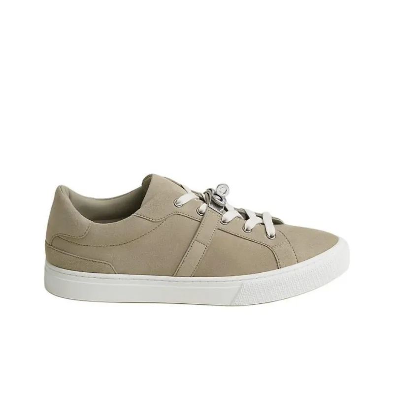 HERMES Day Low Top Skateboard Shoes Men Umber-1