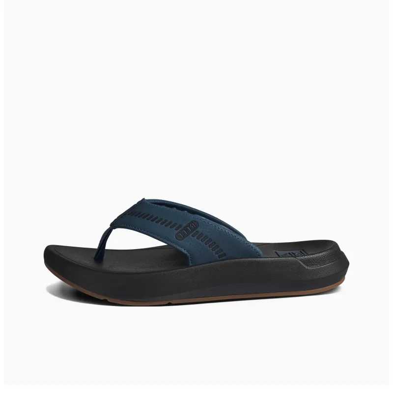 REEF Rubber Sole Odor-Resistant Quick Dry Slip-Resistant Flip Flops Men Black-0