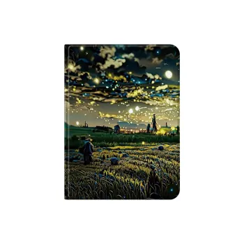MSMF Artistic Van Gogh With Pen Slot Compatible With IPad Collection Protective Cover
