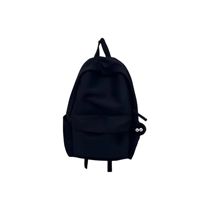 LEXI Oxford Japanese Style Solid Color Large Capacity Backpack Unisex Multicolor-2