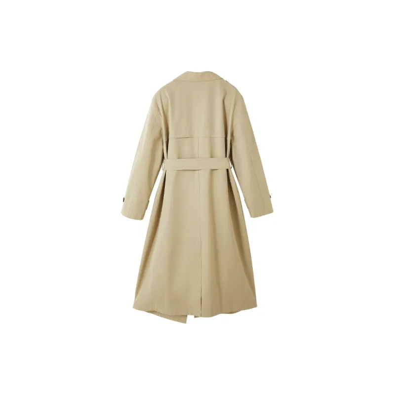 XIANGYING Trench Coat Women's Khaki-1