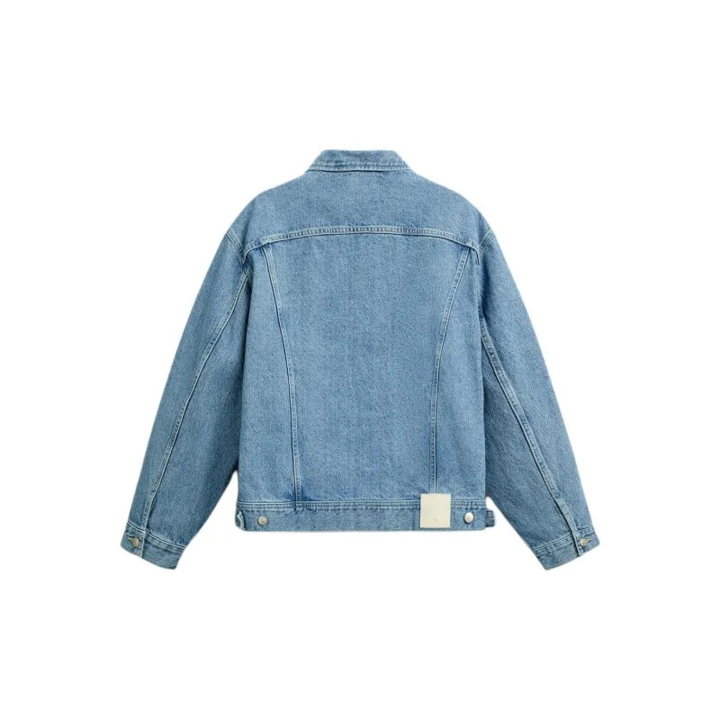 ZARA Denim Jacket Men Light Blue-1