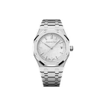 AUDEMARS PIGUET Royal Oak Series Automatic Mechanical Movement Women's Watch 34mm Silver Dial