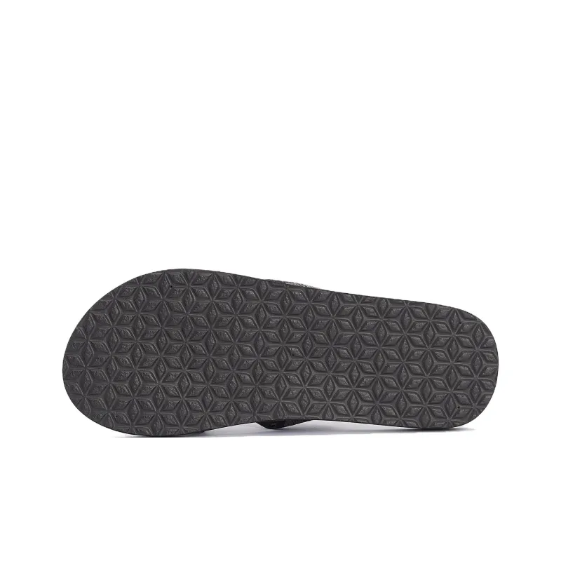 BARBOUR Slide Slippers Men's Black-4