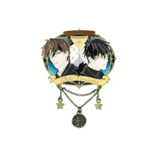 BEMOE Bilibili Comic 'Global College Entrance Exam' Comic See You Again Metal Badge IP Merch